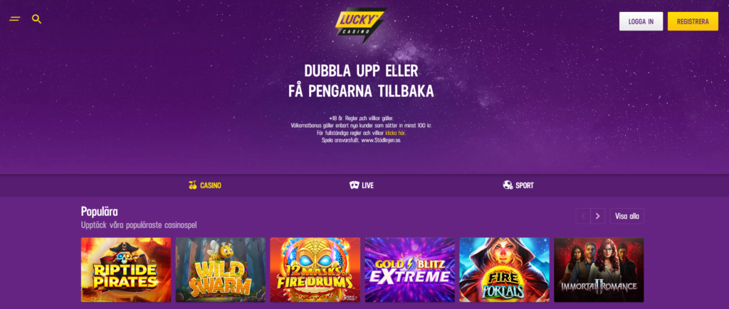 Lucky Casino Sweden